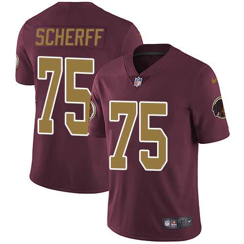 Nike Washington Redskins #75 Brandon Scherff Burgundy Red Alternate NFL Vapor Untouchable Limited Jersey,We sell and wholesale Nike Washington Redskins #75 Brandon Scherff Burgundy Red Alternate NFL Vapor Untouchable Limited Jersey on line form chian!